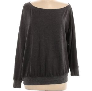 💥Sale💥Torrid Charcoal Gray Super Soft Women's Off The Shoulder Sweatshirt